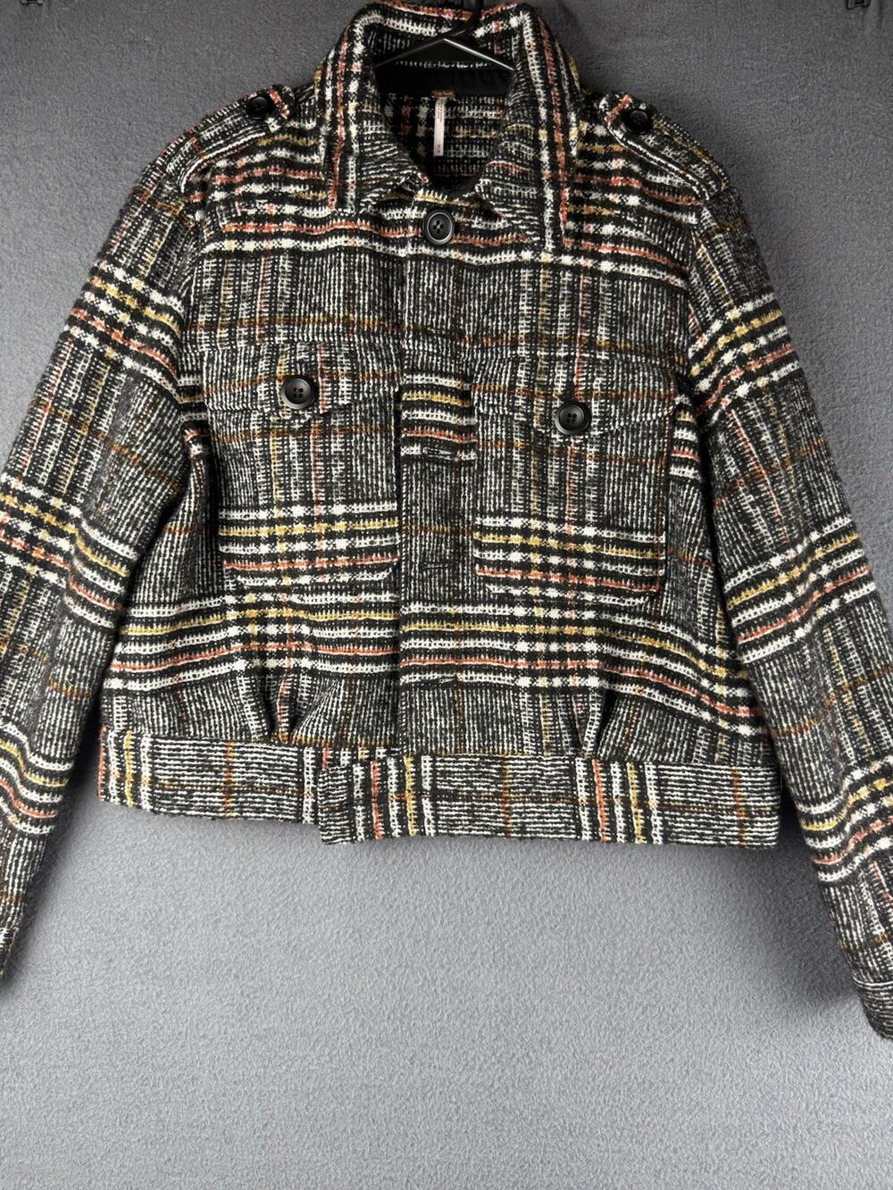 Free People Size Medium Eisenhower Slouchy Jacket